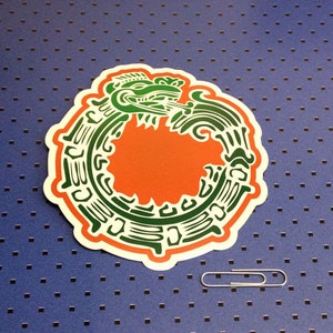 Quetzalcoatl Bumper Sticker