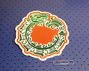 Quetzalcoatl Bumper Sticker