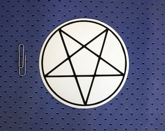 Pentagram Bumper Sticker