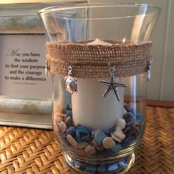 Glass Hurricane Candle Holder Etsy