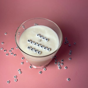 Hidden message candles | Gifts candles | customised candles