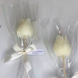 Bougie fleur de tulipe | Bougies | cadeaux de mariage