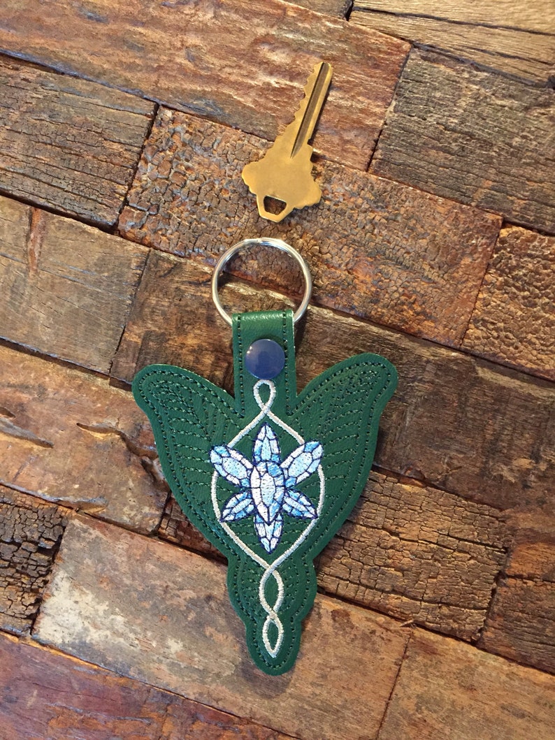 Lord Of The Rings Inspired Keychain Luggage Marker Etsy