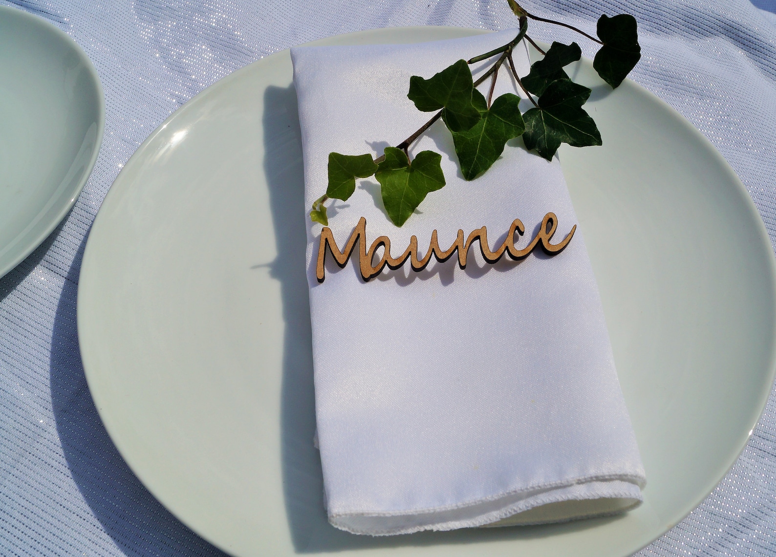 Wooden Name Place Setting Wooden Wedding Place Name Wedding Etsy UK