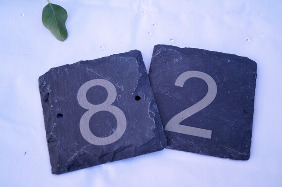 house number horse stable sign personalised slate sign Slate house sign