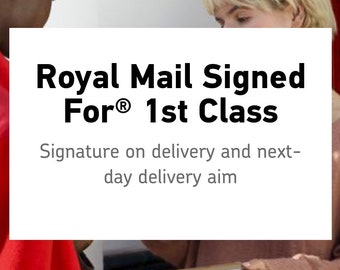 First class signed for postage upgrade