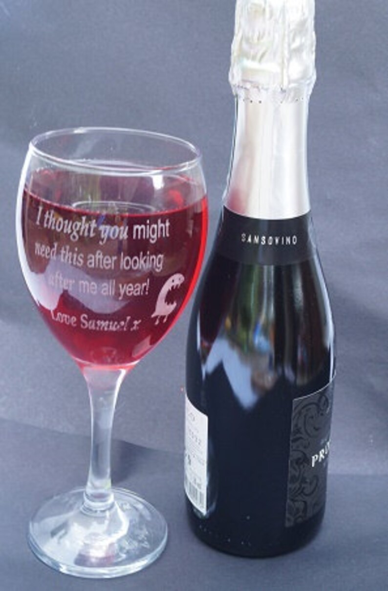Personalised Wine Glass Engraved Gift Engraved Wine Glass Etsy UK