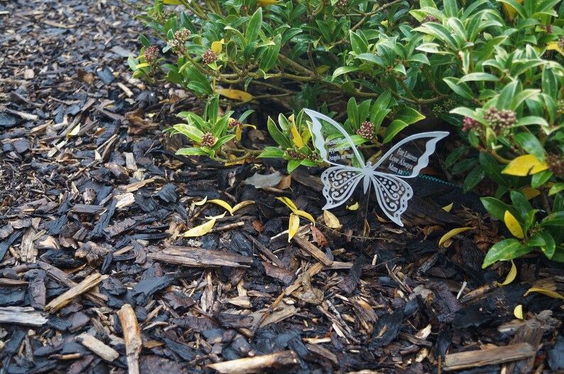 Butterfly Decoration Plant Pot or Garden Decoration Memorial Etsy UK