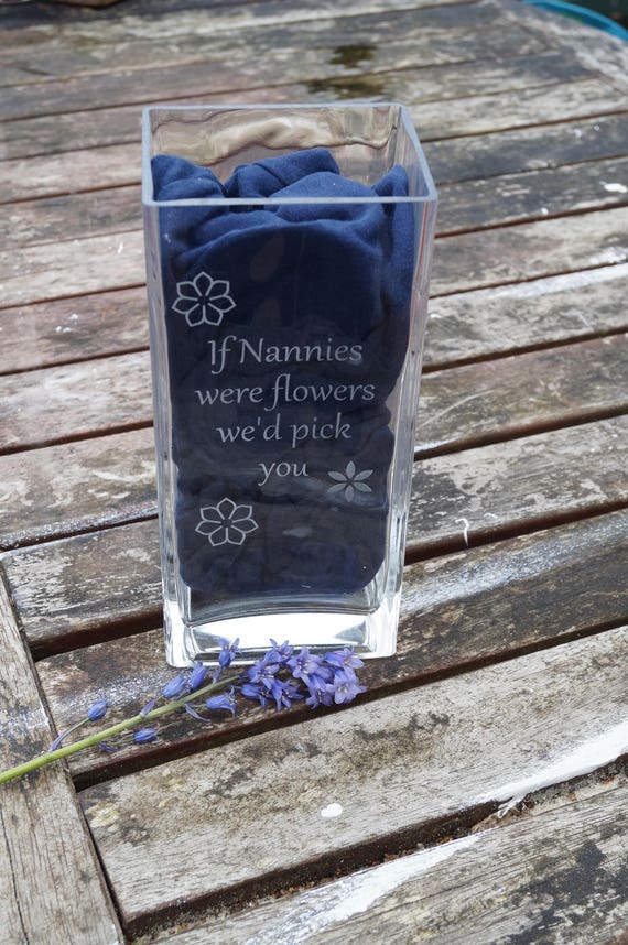 Personalised Vase Engraved Vase Bridal Party Gift Mother of Etsy UK