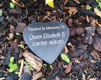 Queen Elizabeth II memorial, The Queen, HRH, Queen Elizabeth memorabilia, Tree planted in memory of,