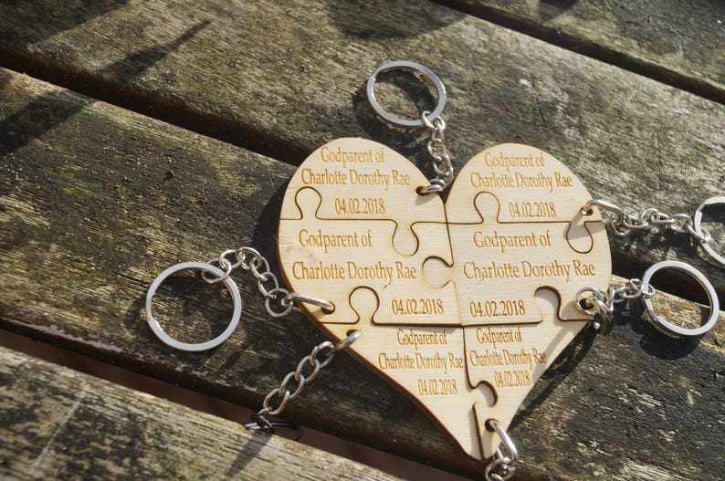 Wooden bridal keyring wedding favour bridal party gift Etsy