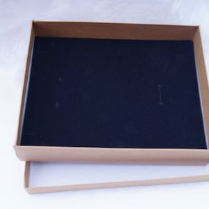 Braune Kraft Geschenkbox für Holzkarten und Schlüsselanhänger, Geschenkbox, Kraftbox, Kraft Geschenkbox,