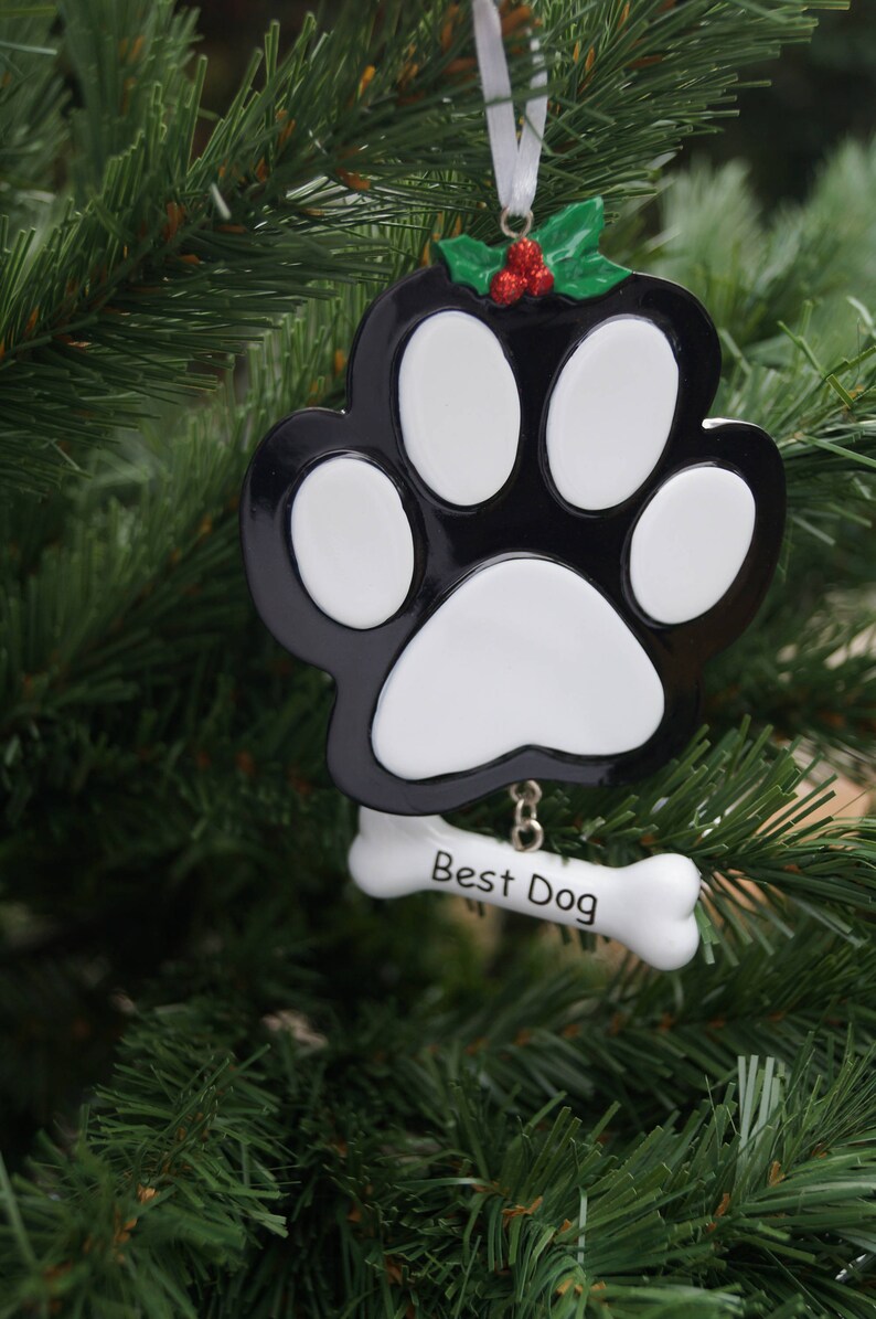 Personalised Christmas decoration,memorial, dog, pet decoration, family decoration, dog decoration, dog christmas decoration, family pet image 2