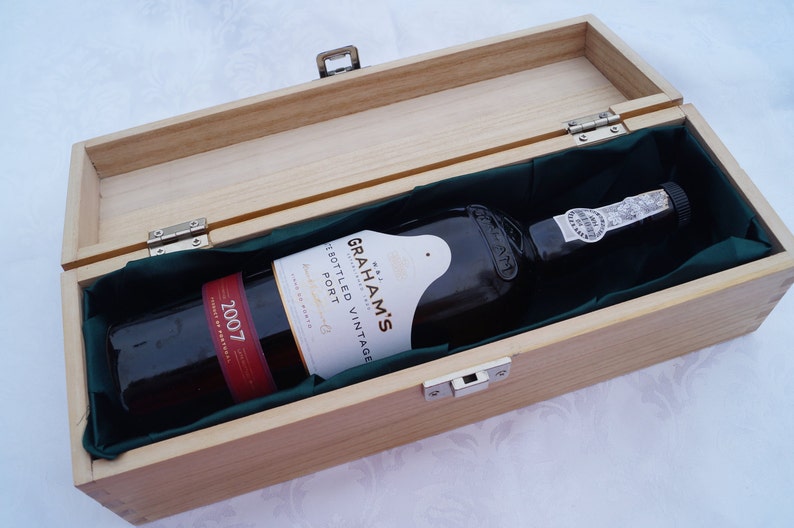 Personalised Wine Bottle Box Champagne Box Bottle Box Wine Etsy