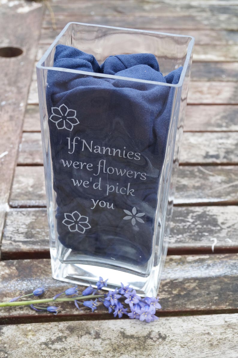Personalised Vase Engraved Vase Bridal Party Gift Mother of Etsy UK