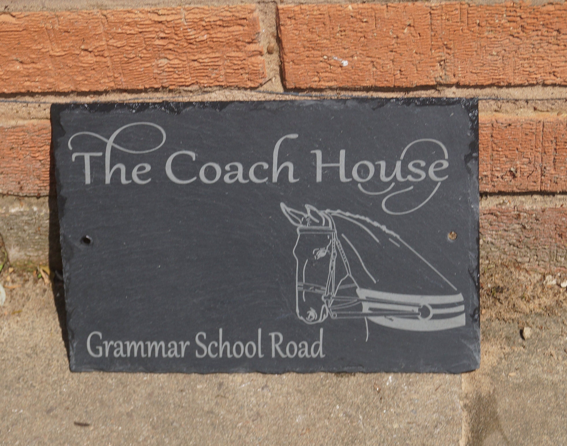 personalised slate house sign tractor sign farm sign slate house plaque personalised slate house sign tractor sign farm sign slate house plaque