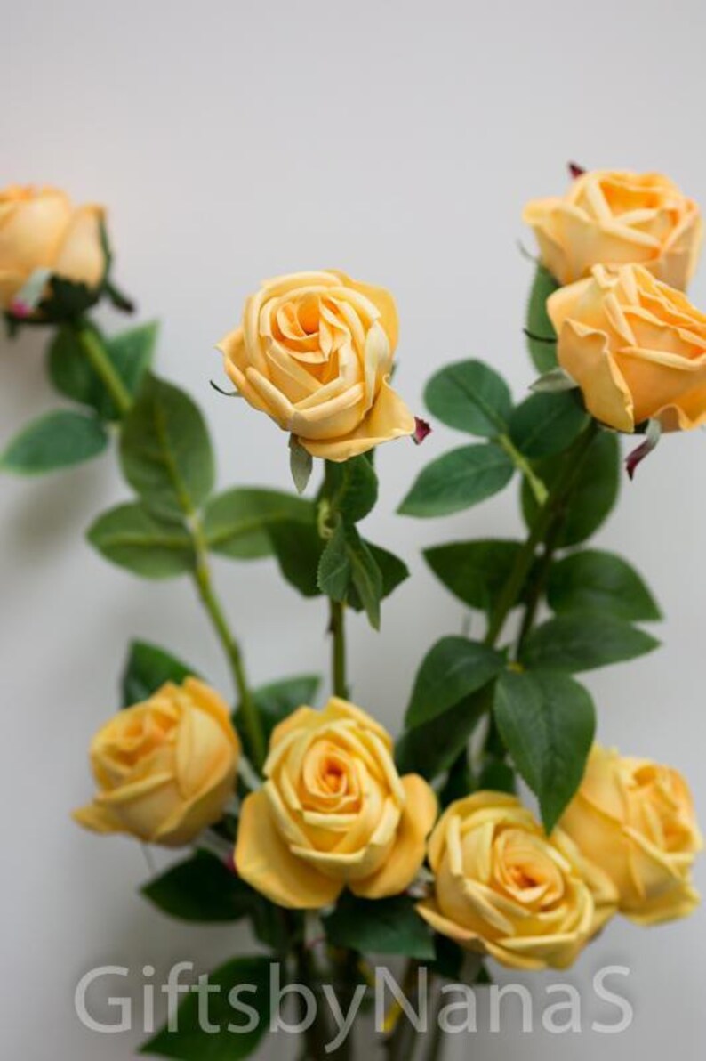 fake flowers cheap silk flowers Peach real touch flowers silk flowers real touch roses peach silk roses silk wedding flowers