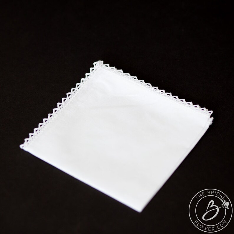 100pc Bulk White Wedding Handkerchief Plain Simple Hankie Etsy