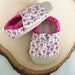 Flamingo Baby Shoes Girl Baby Booties Pink Soft Sole Shoes Flamingo