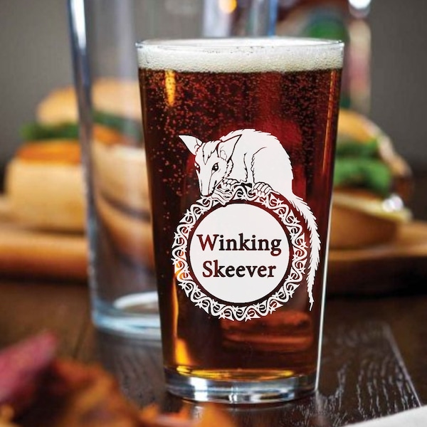 Skyrim Gifts | Personal Beer Glasses | Gifted For Gamers | Personal Gamer Gift