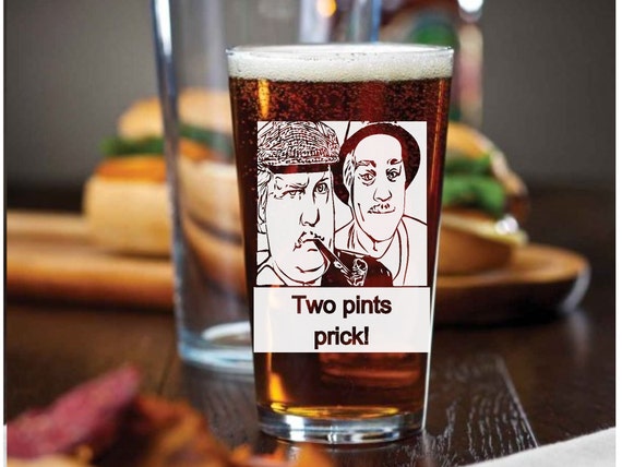 Still Game Best Friend Gift | Beer PintGlass | Jack and Victor Design | Prick Glasgow Gift | Scottish Quotes Gift For Him