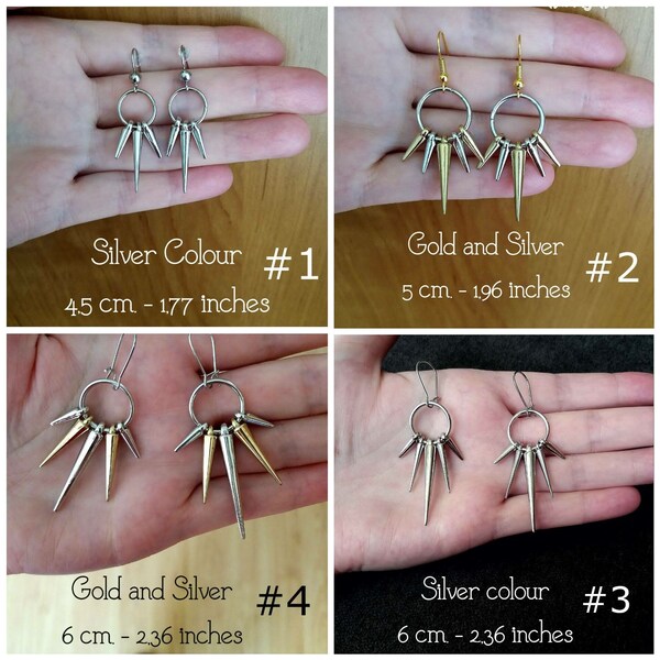 Punk Gold Earring