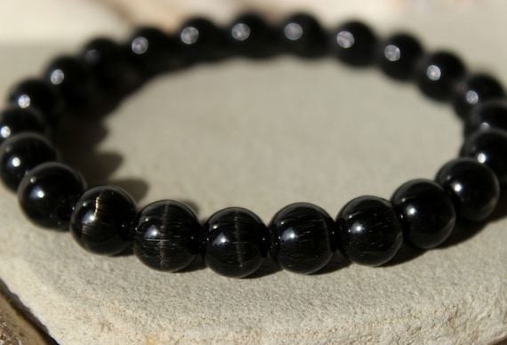 black cat eye bracelet