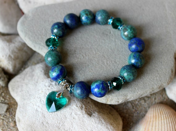 Azurite Earthy Stack Bracelet – Barse Jewelry