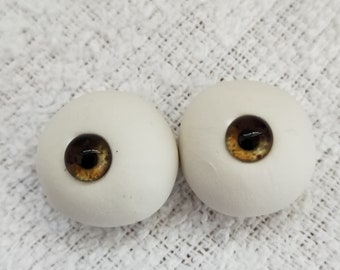 Handmade BJD Eyes: Small-Iris, Natural Brown, Assorted Sizes