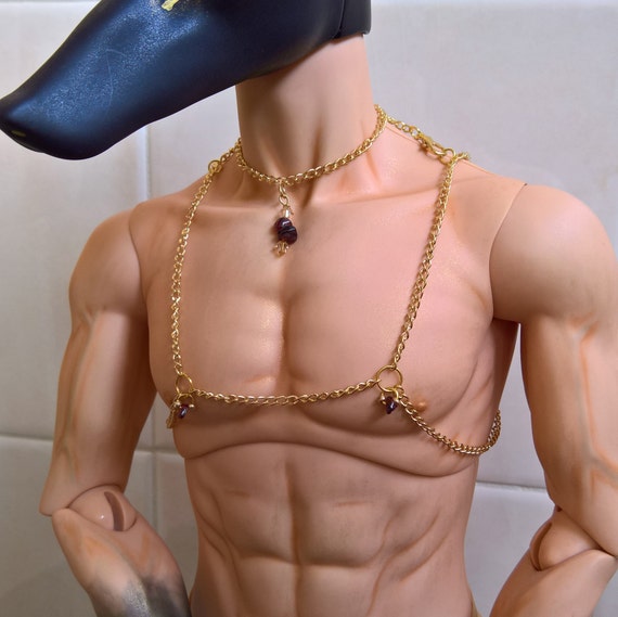 Custom BJD Body Chain Harness - Etsy 