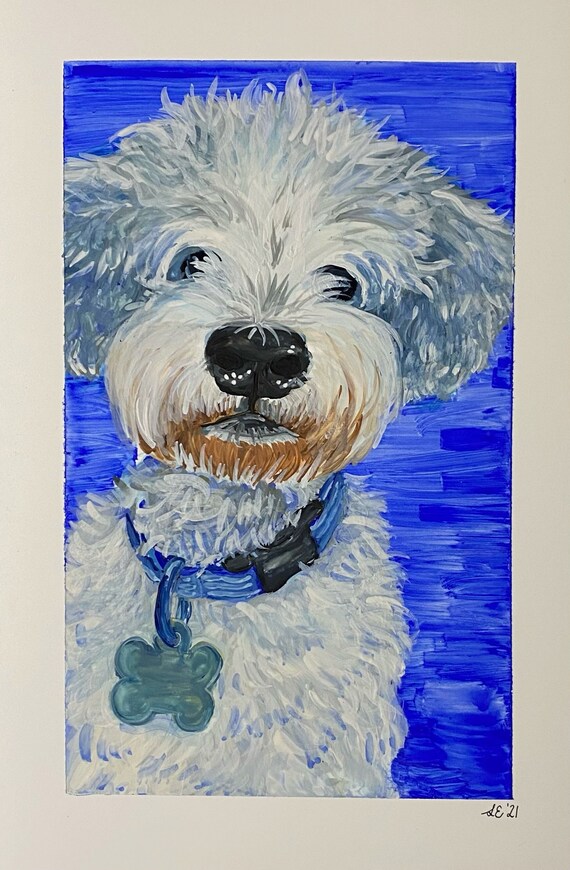 Custom Pet Portraits Etsy