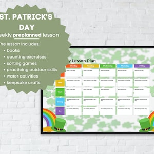 St. Patrick&#39;s Day activities | weekly lesson | homeschool baby lesson | infant curriculum | preschool curriculum | baby activities