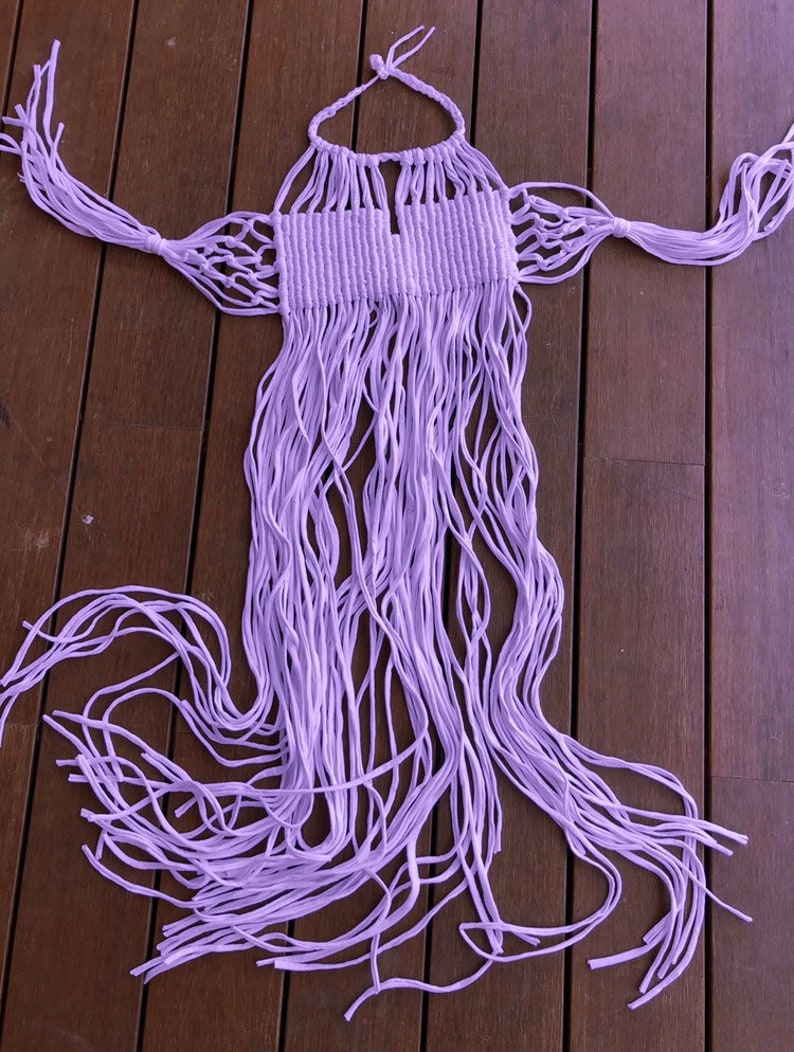 Macrame top macrame dress