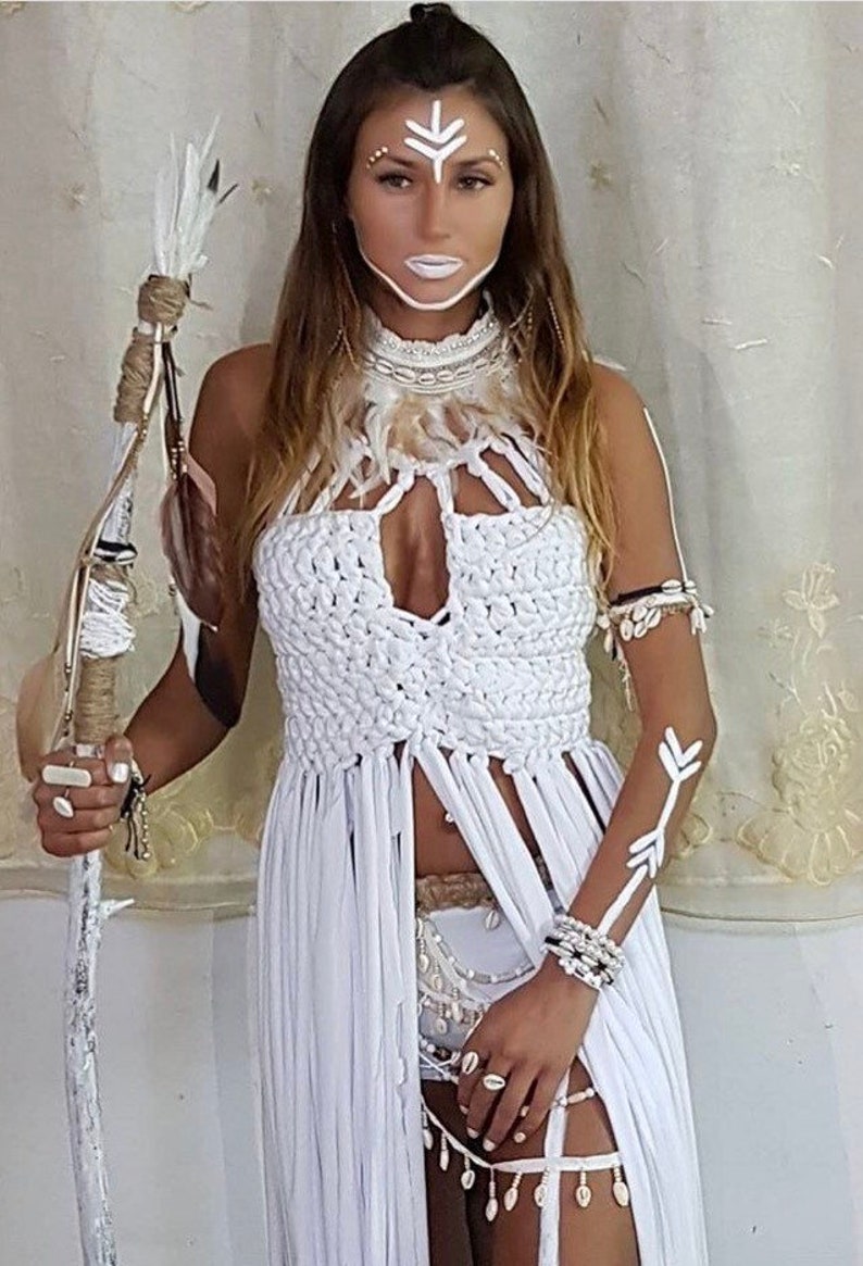Macrame top macrame dress