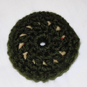 Crochet Bun Snood pattern