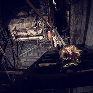 Creepy Doll Art, DIGITAL DOWNLOAD, Doll, Photography, Fine Art, Haunted, digital print, ghost