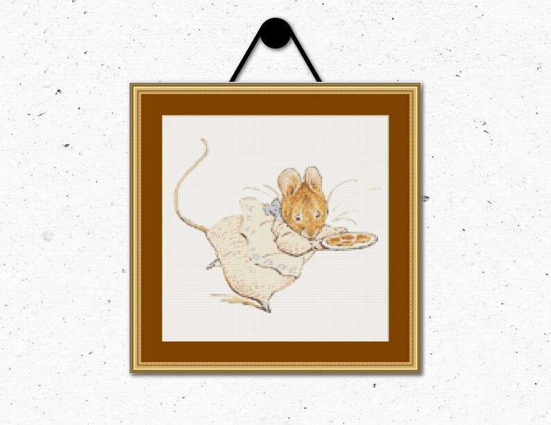 APPLEY DAPPLY & the PIES Counted Cross Stitch Pattern Instant Etsy