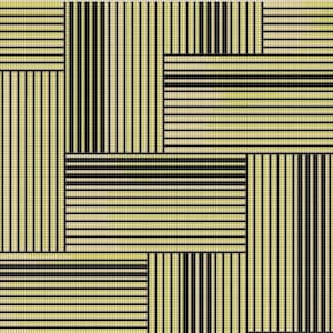 Optical Illusion Cross Stitch Pattern, Instant Download PDF, Abstract Geometric Minimalist Chart (065)