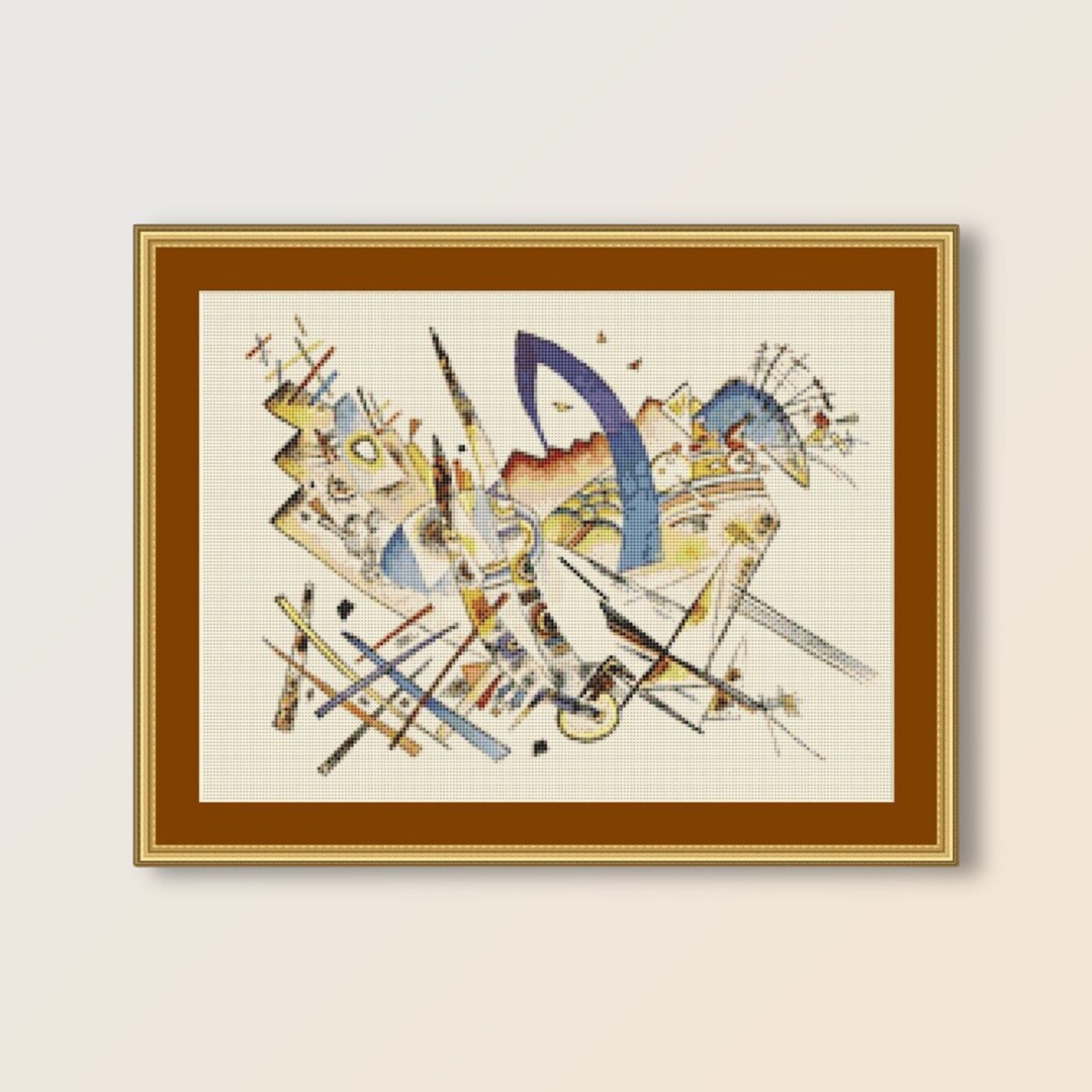 UNTIL NOV 30 Modern Art Cross Stitch Pattern Instant Download Etsy