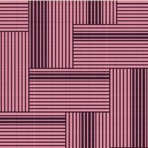 Minimalist Geometric Cross Stitch Pattern, Instant Download Optical Illusion PDF Chart (066)