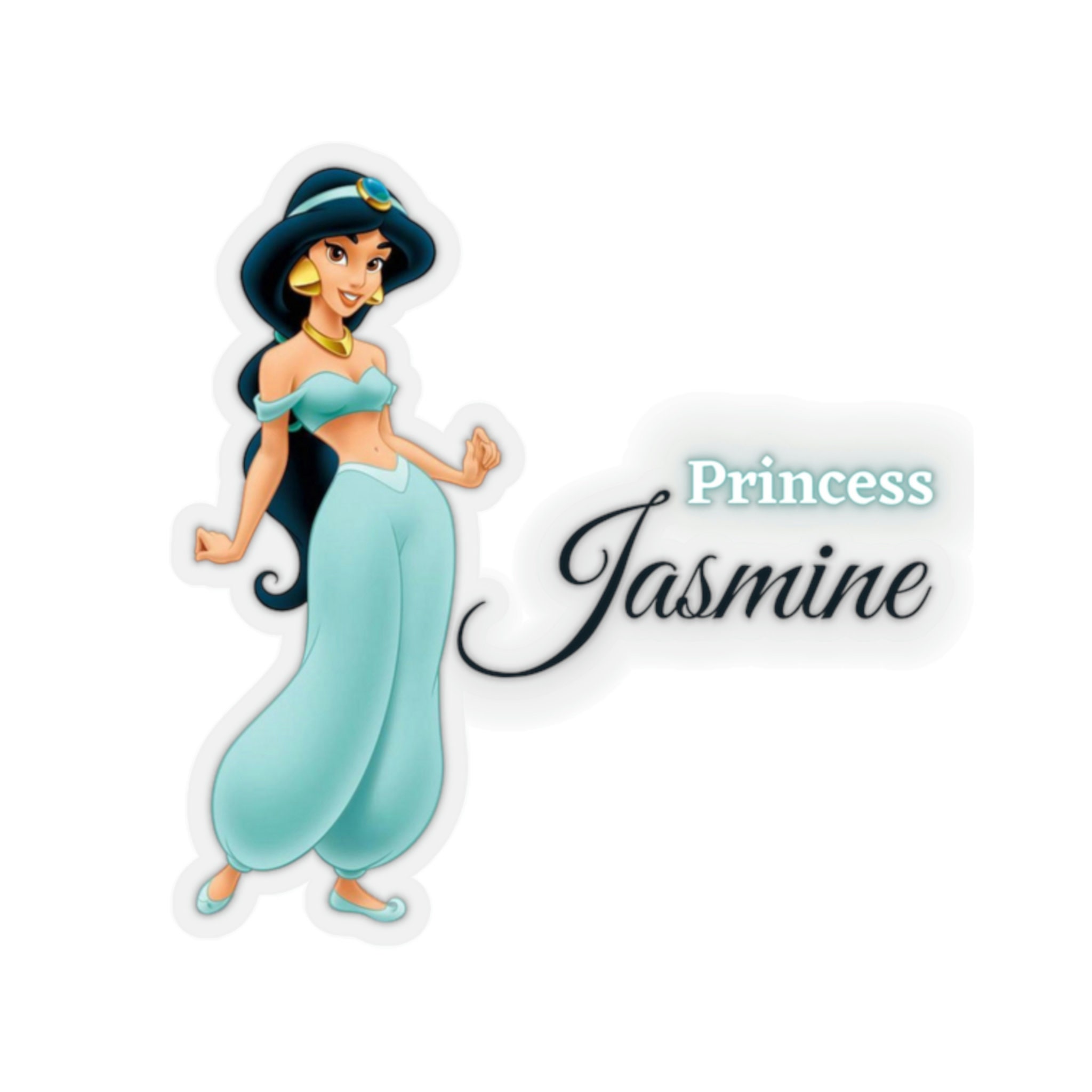 Disney autocollants princesse jasmin