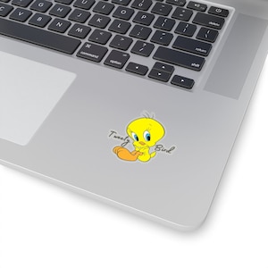 Tweety Bird. Cartoon. Kiss-Cut Stickers. Bird. Yellow. Gift. Scrapbooking. image 2