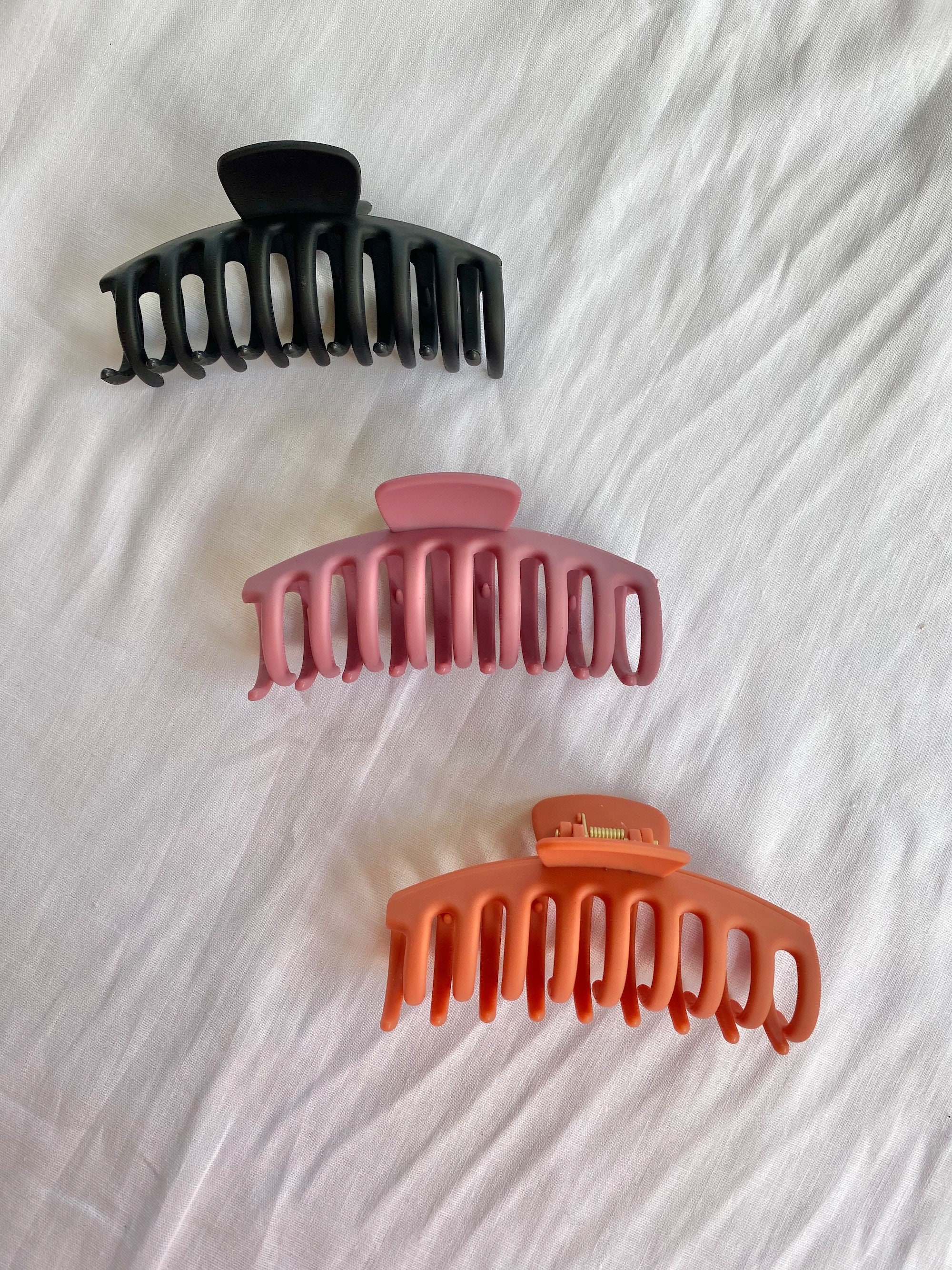 Hair Claws super luxe large for thick hair. Etsy