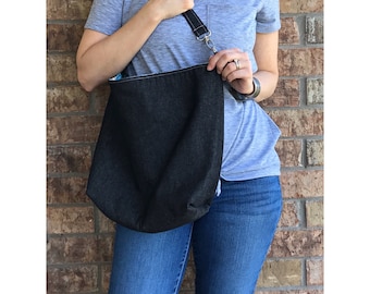 CROSSBODY BAG PATTERN//Beginner Sewing Bag Pattern//Denim Bag Pattern