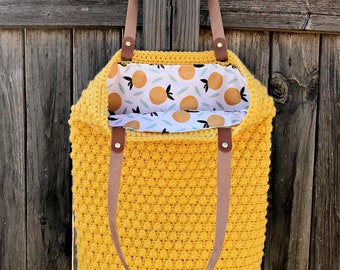 CROCHET BAG PATTERN//Crochet Tote Bag//Tote Bag Pattern//Crochet Pattern