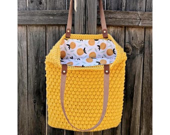 CROCHET BAG PATTERN//Crochet Tote Bag//Tote Bag Pattern//Crochet Pattern