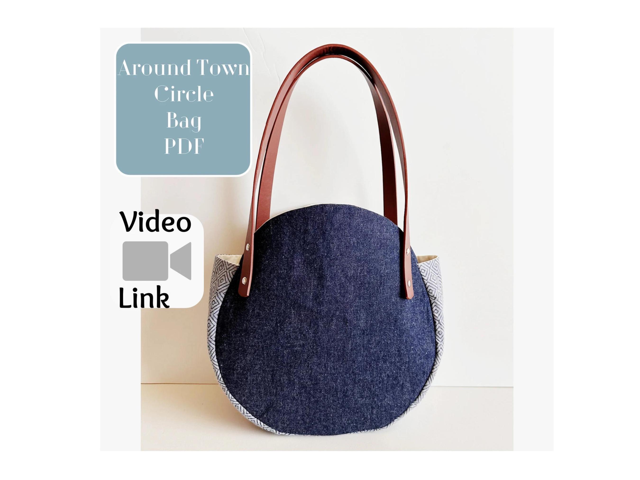 Circle Bag Runde Flechttasche Runde Umhängetasche Aus Rattan