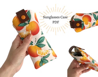 Sunglasses Case Pattern//Easy Sewing Pattern//Beginner Sewing Pattern