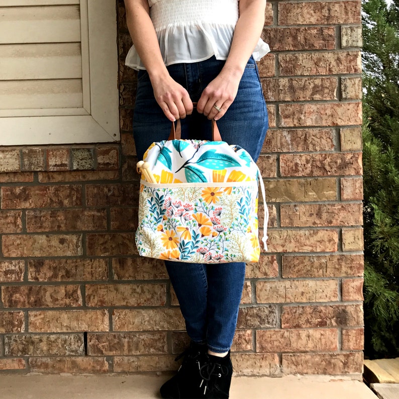 PROJECT BAG PATTERN Easy Design Large Project Bag with Etsy