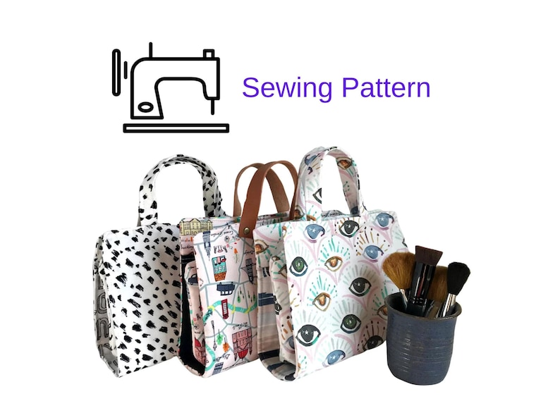 Small Makeup Bag PDF Pattern.